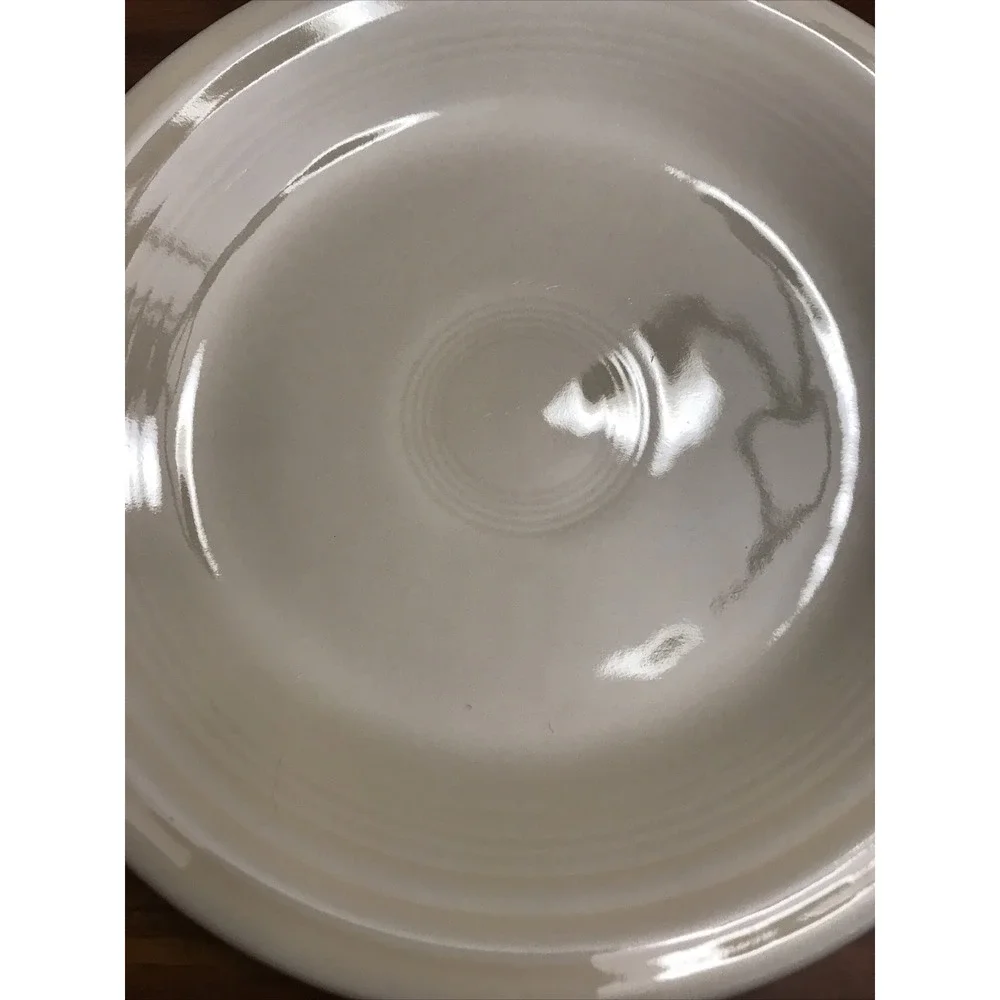 fiestaware homer laughlin Bread‎ Butter Plate Yellow Cream Lead Free